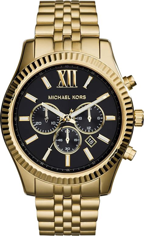 michael kors mens watch amazon uk|Michael Kors diamond watch men's.